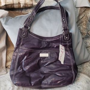Nine & Co Thompkins Shopper bag in Mulberry